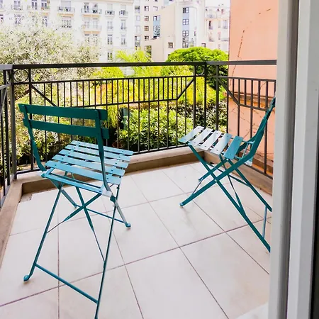 Le Soleil D'or 4 Pers Parking Wifi Appartement Nice