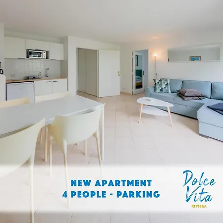 Appartement Le Soleil D'or 4 Pers Parking Wifi Nice